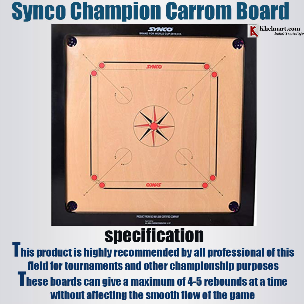 synco champion carrom board